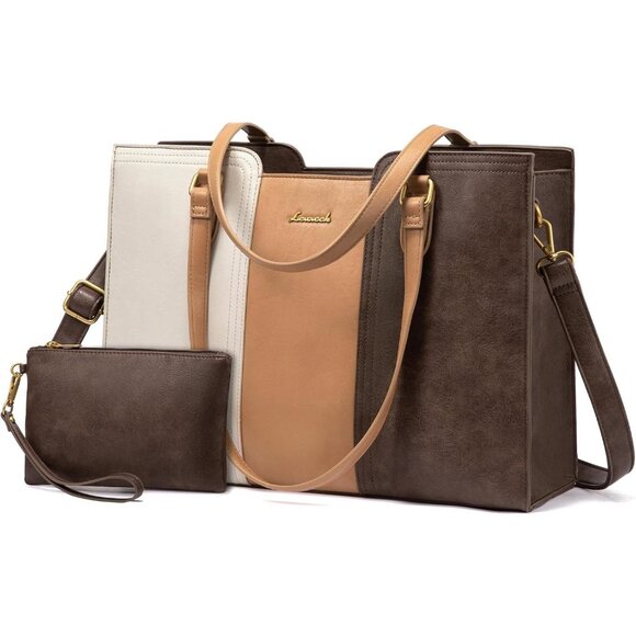 Handbags - Women Versatile Laptop Bag with Organizers Comfortable and Practical Business